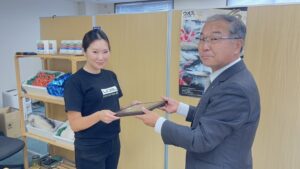 日本赤十字社 北海道支部様より章を賜りました!
